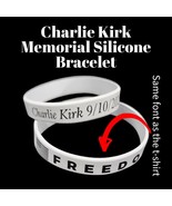 Laser Engraved Silicone Bracelet “FREEDOM” | Charlie Kirk Tribute | Amer... - $276.24 MXN