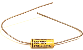 0.018uF 100V WMF1S18 Cornell Dubilier (CDE)  Film Polyester Axial - $2.02