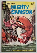 Mighty Samson #19 Gold Key Comic Silver Age 1969 Great N&#39;Yark Flood - £8.78 GBP