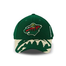 Reebok Enfants Junior Minnesota Sauvage Draft Casquette, Vert/Beige , Un Taille - £13.94 GBP