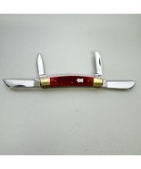 Buck Creek Germany Red Bone Folding Pocket Knife EUC Vtg - $69.29