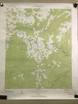 Cruso NC 1946 Geological Survey Map 27x22 Pisgah National Forest TVA - £15.18 GBP