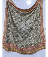 Hand block print bandana scarf42×42 inch scarf, bandana scarf, scarf gifte - $34.68 CAD