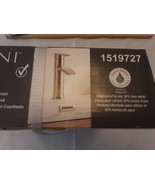 Giagni Sorizio Bathroom Lavatory Faucet Brushed Nickel with Push Button ... - £32.86 GBP