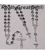 Set of 3 (Three): Full Rosary, Bracelet &amp; Small Rosary for your Car - NEW - £11.69 GBP