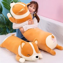 Shiba Inu Plush Pillow Stuffed Animal Dog Cute Corgi Akita Soft Plush To... - £43.44 GBP