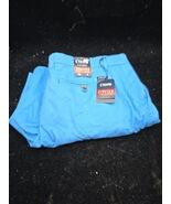 NWT Chaps Men&#39;s 42 Blue Flat Front Stretch 9&quot; Shorts with Comfort Waistb... - $30.05 CAD
