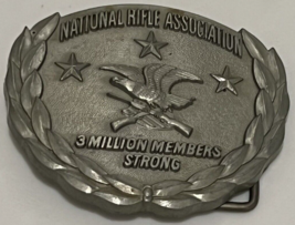 National Rifle Association Belt Buckle Vintage - £16.97 GBP