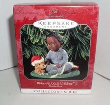 1998 Hallmark Keepsake Ornament Ricky - All God&#39;s Children #3 By Hallmark - £4.46 GBP