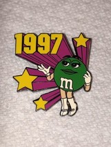 Green M&amp;M&#39;s Original 1997 Release Pin MINT Limited 3500 - $17.82