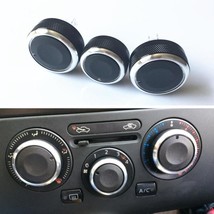 3pcs Car styling Air Conditioning heat control Switch knob AC Knob car accessori - £36.34 GBP