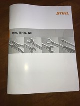 TS 410, 420 TS410 TS420 Stihl Cut Off Saw Workshop Service Repair Manual - $14.99
