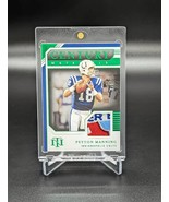 Peyton Manning Superbowl XLI Game Worn Superbowl XLI Patch - $757,140,387.27 MXN