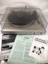 Harman Kardon Vintage Auto Ascenceur Platine Rare Modèle T40 Argent Fabriqué En - £430.79 GBP