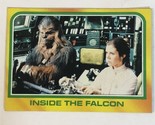Vintage Star Wars Empire Strikes Back Trade Card #329 Inside The Falcon - £1.55 GBP