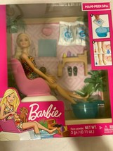 New Barbie Spa Playset Mani/Pedi - $46.72