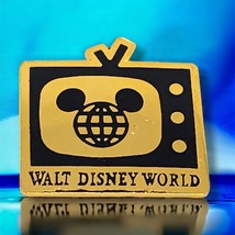 Disney Pin 4702 Walt Disney World TV MGM Studios Opening Day Press 1989 globe - £5.61 GBP