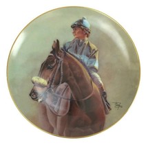John Henry Chris McCarron Up American Artists Limited Edition Collector Plate  - £21.90 GBP