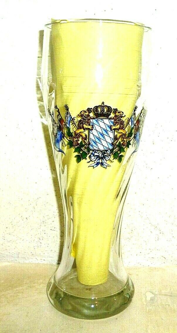 Schlossbrauerei Grunbach Grünbacher Weissbier Weizen German Beer Glass - $9.50