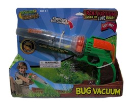 Bug Hunter Set Vacuum &amp; Critter Barn Nature Bound Night Vision Light NEW... - $24.99