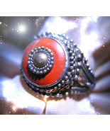 HAUNTED ANTIQUE RING SEVENFOLD WIZARDRY GIFTS HIGHEST LIGHT COLLECTION M... - $682.94 CAD