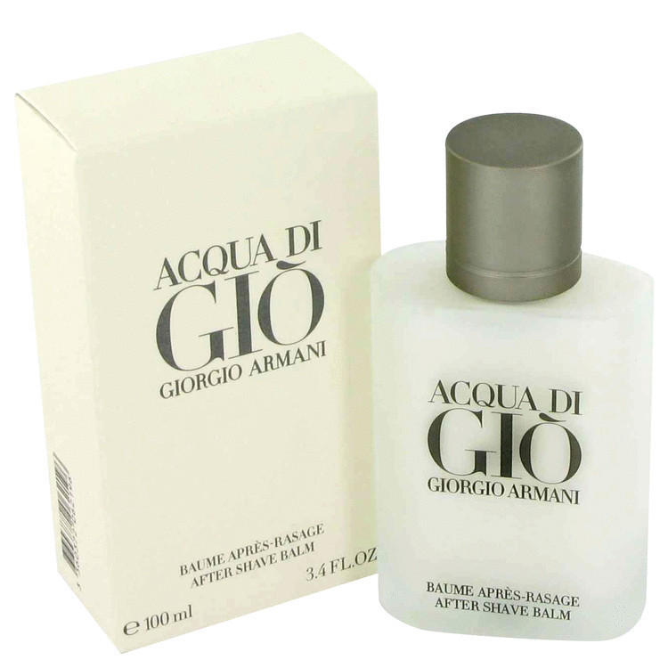 Acqua Di Gio Cologne By Giorgio Armani After Shave Balm 3.4 oz - $74.22