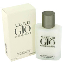 Acqua Di Gio Cologne By Giorgio Armani After Shave Balm 3.4 oz - £57.97 GBP