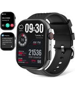 Smart Watch for Men Women Compatible with iPhone Samsung Android Phone 1... - £38.60 GBP