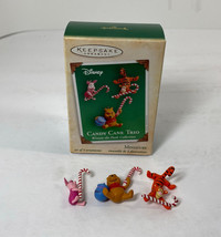 Hallmark Keepsake Ornament, Miniature Candy Cane Trio, Winnie the Pooh, 2004 - £27.97 GBP
