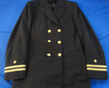 USGI MILITARY USN US NAVY BLACK SERVICE UNIFORM DRESS BLUE SDB JACKET CO... - £35.02 GBP