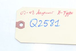 02-08 JAGUAR X-TYPE 2.5L REAR EMBLEM BADGE LETTERING Q2581 image 12