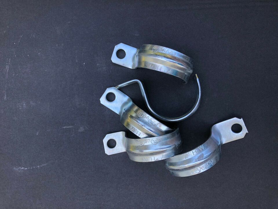 5 pcs Electrical Conduit 1 hole straps for rigid, EMT, etc size 2&quot; - $5.95