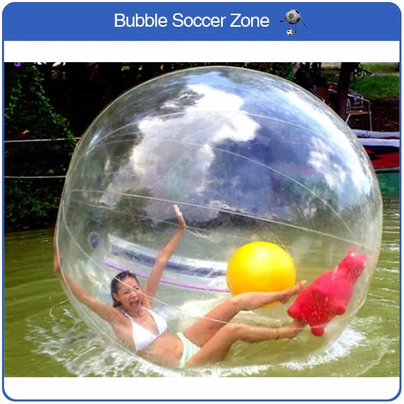 Free Shipping! 2.0m Dia Inflatable Water Walking Ball Water balloon Zorb Ba - £308.24 GBP
