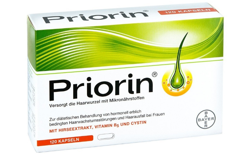 2 Boxes (240 Capsules) Bayer Priorin Hair Loss Treatment - $142.00