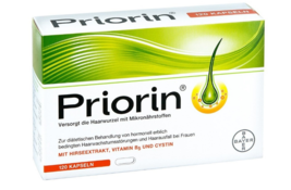 2 Boxes (240 Capsules) Bayer Priorin Hair Loss Treatment - £113.78 GBP
