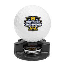 Michigan Wolverines National ChampionS Golf Ball and Ball Markers Display Nest - £26.57 GBP
