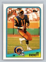 Jim Everett #288 1988 Topps Los Angeles Rams - £1.41 GBP