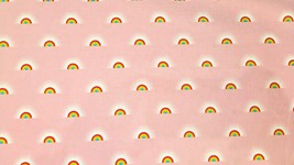 Tula Pink Daydreamer Sundaze Guava Cotton Quilt Craft Fabric By The Yard - $10.40