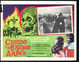 Witchfinder General 11&quot;x13&quot; Lobby Card Vincent Price Horror Mexican - $60.14