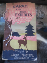 Vintage 1926 Japan and Her Exhibits Tourist book Philadelphia Exhibition w/ Map - £34.80 GBP