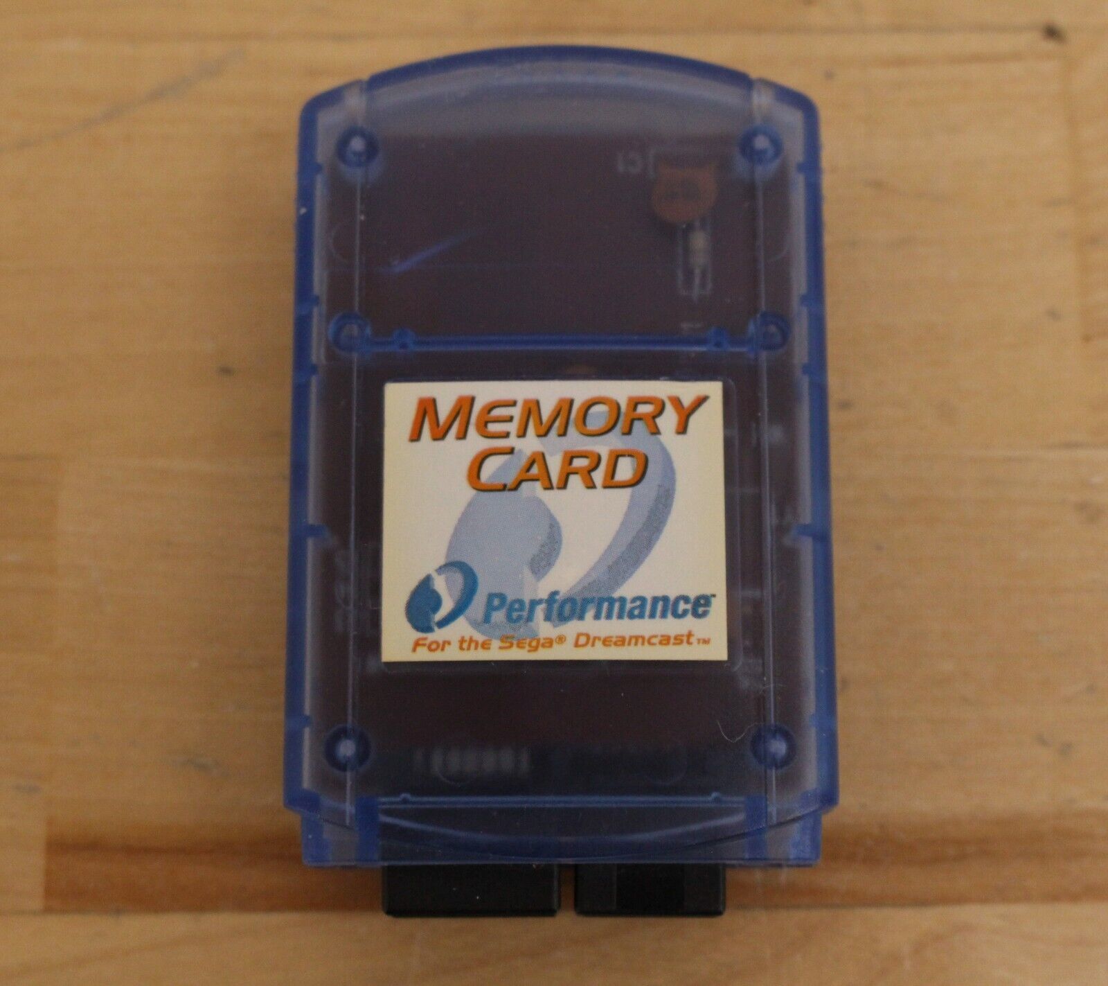 Primary image for Performance Memory Card for Sega Dreamcast P-20-316E Clear Blue