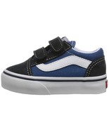 Unisex-Child Old Skool Vans V Core  NAVY SIZE  4.5 TD - $803.14 MXN
