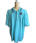 Nautica Men’s Short Sleeve Polo Shirt Blue  New 2XL Cotton Blend - £27.51 GBP
