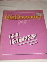 Wilton Cake Decorating Yearbook 1983 Patterns Exclusive Designs Transfer Tops - £15.13 GBP