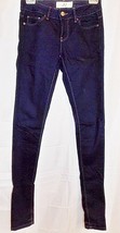 Zara Basic Jeanswear Jeans Skinny Stretch Dark Blue Denim Pants size 2 E... - $18.67