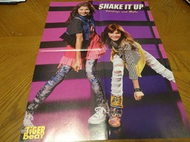 Selena Gomez Zendaya Bella Thorne teen magazine poster clipping Shake it Up - £3.73 GBP