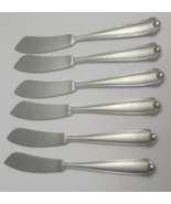 Mikasa Butter Spreader Knife 18-8 Classico Satin Stainless Set of 6 - $37.39