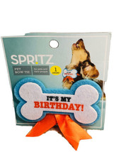 Spiritz-“It is my Birthday” 1 Pet Bow Tie-For pets and Their People:ShipN24Hours - £10.19 GBP