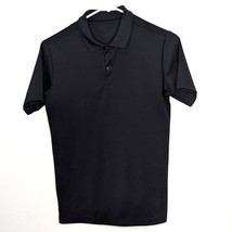 Boys Izod Shirt Uniform Polo Size L (14/16) Navy Blue Short Sleeve Sports Per... - £5.41 GBP