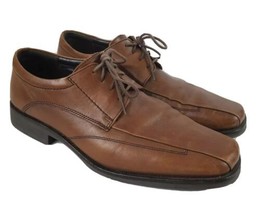 Johnston &amp; Murphy Brown Bicycle Square Toe Oxfords Shoes 59-31180 Mens 1... - £22.01 GBP